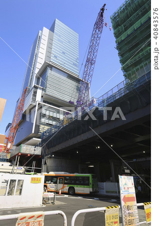 渋谷再開発 渋谷駅東口バスターミナル付近(2018年5月5日) 渋谷再開発 渋谷駅東口バスターミナル付近(2018年5月5日) 40843576