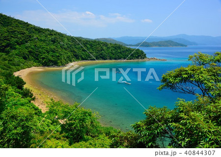 <加計呂麻島> 美しい薩川の海 01 <加計呂麻島> 美しい薩川の海 01 40844307