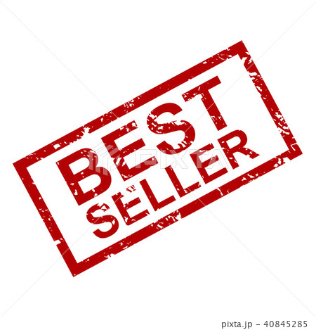 Best seller rubber stamp texture isolated on white Best seller rubber stamp texture isolated on white 40845285