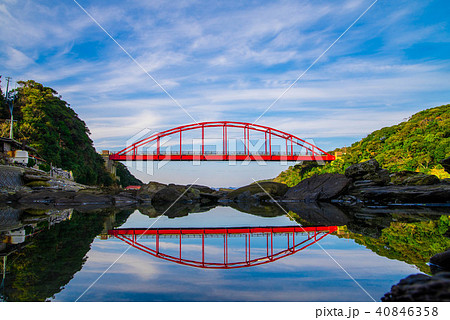 赤島大橋(長崎県対馬市)の写真素材 [40846358] - PIXTA