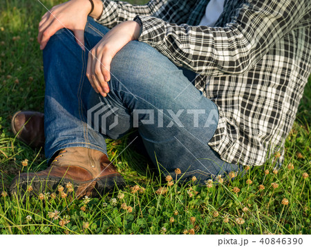 男子生徒 男子学生 男児 40846390