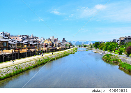 初夏 京都鴨川 初夏 京都鴨川 40846631