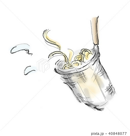 ラーメン　湯切り 40848077