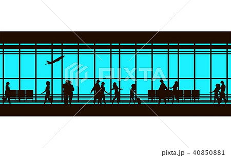 airport lounge vector 40850881