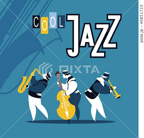 Jazz And Bluesのイラスト素材