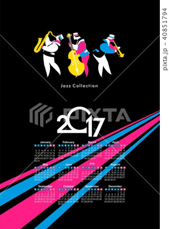 jazz and blues calendar 2017 40851794