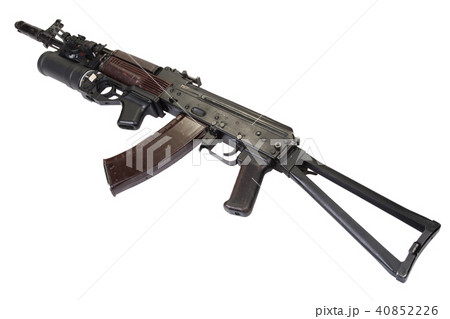 Kalashnikov AK 74 with GP-25 grenade launcher Kalashnikov AK 74 with GP-25 grenade launcher 40852226