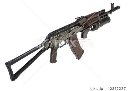 Kalashnikov AK 74 with GP-25 grenade launcher Kalashnikov AK 74 with GP-25 grenade launcher 40852227