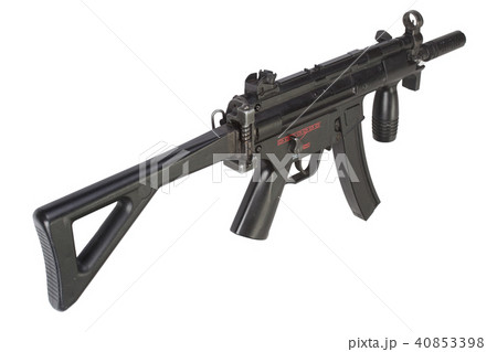 submachine gun MP5 isolated submachine gun MP5 isolated 40853398