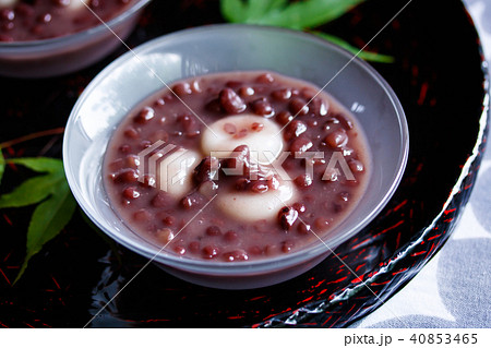 冷やし白玉ぜんざい 冷やし白玉ぜんざい 40853465