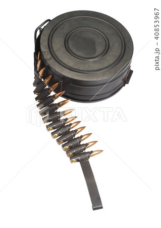 RPD-44 round ammunition box with machine-gun belt 40853967