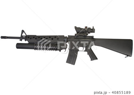 M16 rifle with an M203 grenade launcher 40855189