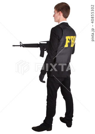 FBI Agent with rifle FBI Agent with rifle 40855302