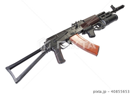 Kalashnikov AK 74 with GP-25 grenade launcher Kalashnikov AK 74 with GP-25 grenade launcher 40855653