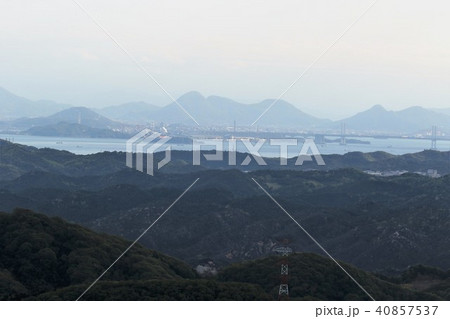 瀬戸大橋遠景 40857537