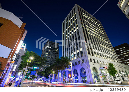 名古屋市伏見都市風景 広小路長島町 交差点 名古屋市伏見都市風景 広小路長島町 交差点 40859489