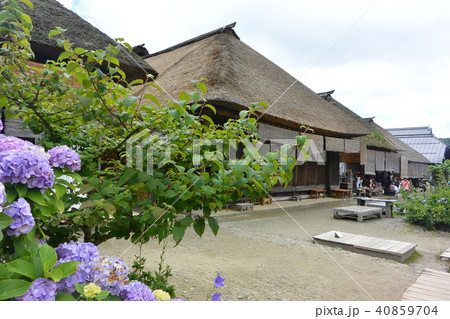 会津にある「大内宿」 40859704