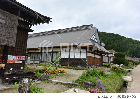 会津にある「大内宿」 40859705