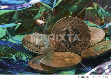 Bitcoin 金貨 仮想通貨 ゴールド 40860648