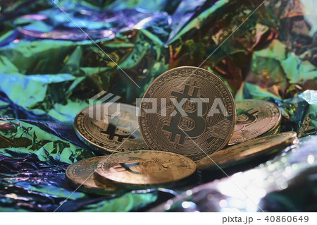 Bitcoin 金貨 仮想通貨 ゴールド 40860649