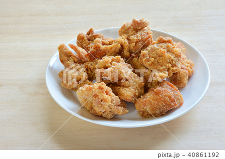 鶏の唐揚げ 鶏の唐揚げ 40861192