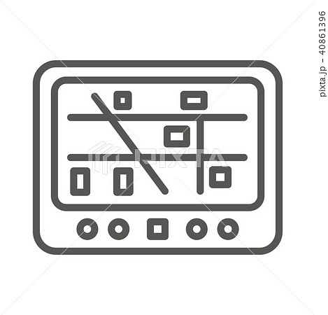 アイコン シリーズ（スリム・グレー） 40861396