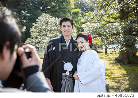 和装結婚式　写真撮影 40861672