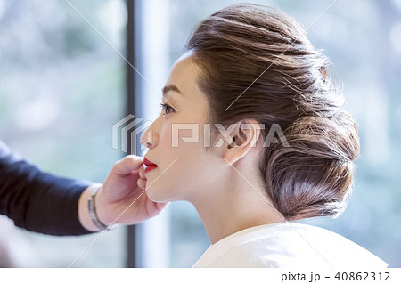 和装結婚式　ヘアメイク 40862312
