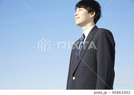 男子高生　ポートレート 40863002