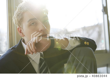 外国人 男子高生 放課後 ポートレート 外国人 男子高生 放課後 ポートレート 40863044