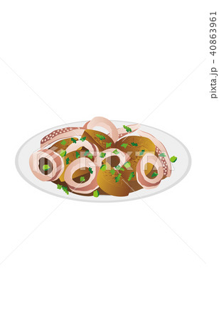 今日のご飯イカ大根 今日のご飯イカ大根 40863961