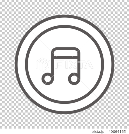 アイコン シリーズ(スリム・グレー) アイコン シリーズ(スリム・グレー) 40864165