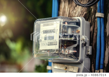 watthour electric meter for use in home 40867014