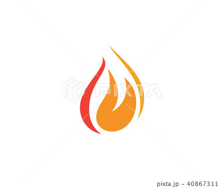 Fire flame Logo Template vector Fire flame Logo Template vector 40867311