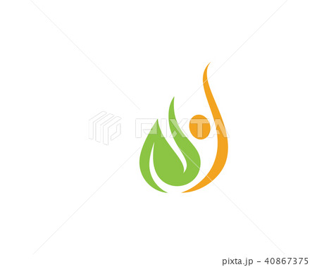 Healthy Life Logo template 40867375