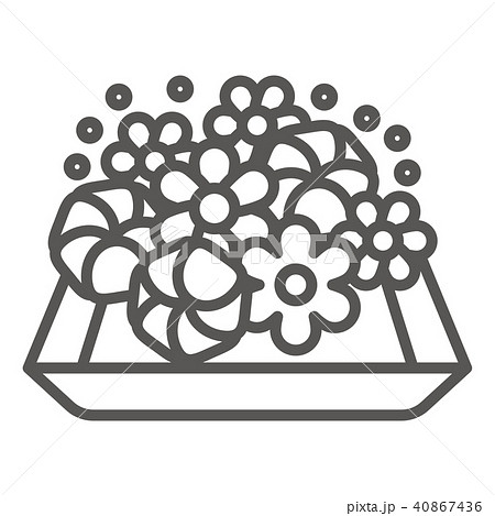 アイコン シリーズ（スリム・グレー） 40867436