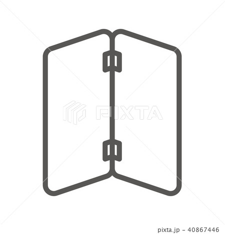 アイコン　シリーズ（スリム・グレー） 40867446