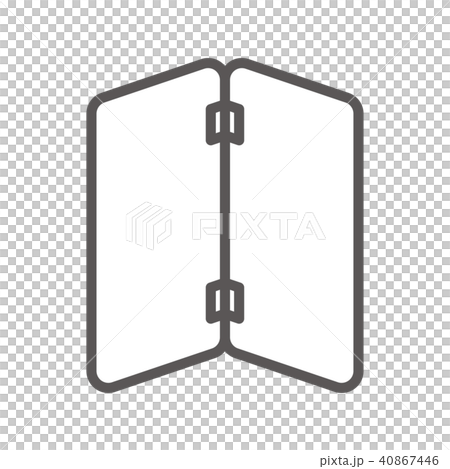 アイコン　シリーズ（スリム・グレー） 40867446