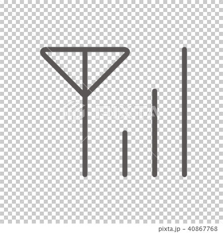 アイコン シリーズ（スリム・グレー） 40867768