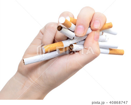 broken cigarettes 40868747