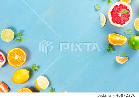citrus pattern on blue citrus pattern on blue 40872370