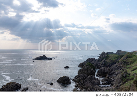 八戸市　種差海岸・大須賀 40872504