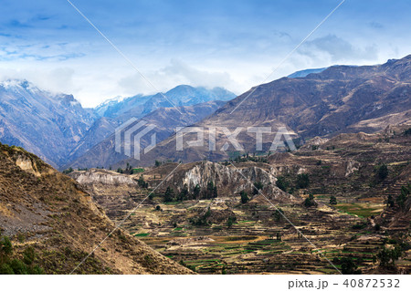 field in mountains 40872532