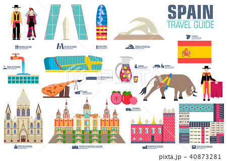 Country Spain travel vacation guide of goods 40873281