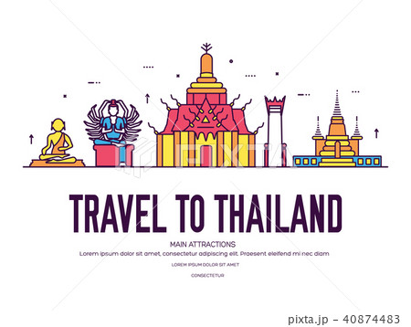 Country Thailand travel vacation of place  40874483