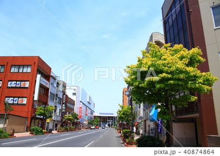多治見市 多治見駅前通りの風景 多治見市 多治見駅前通りの風景 40874864