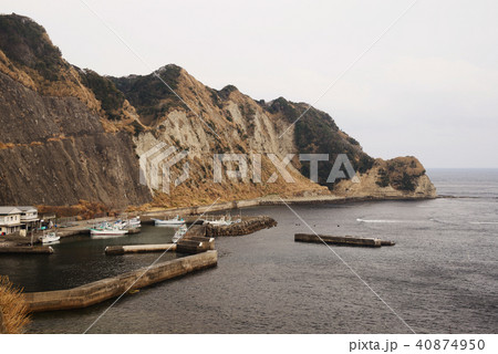 大沢漁港　千葉県勝浦市　勝浦 40874950