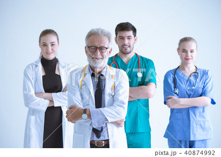 Team worker of Doctor Nurse in Hospital healthcare 40874992