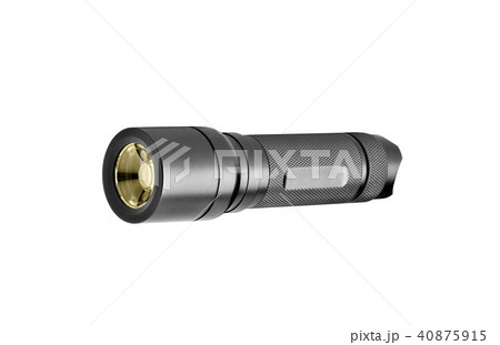 Flashlight isolated on white background 40875915