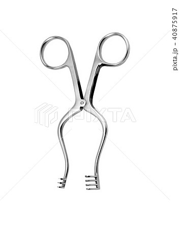 forceps isolated on white background 40875917